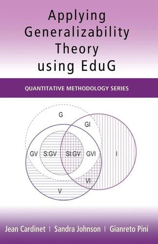 Applying generalizability theory using EduG