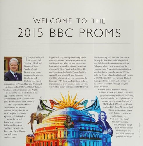 BBC Proms 2015 The Official Guide: 17 July - 12 September 2015