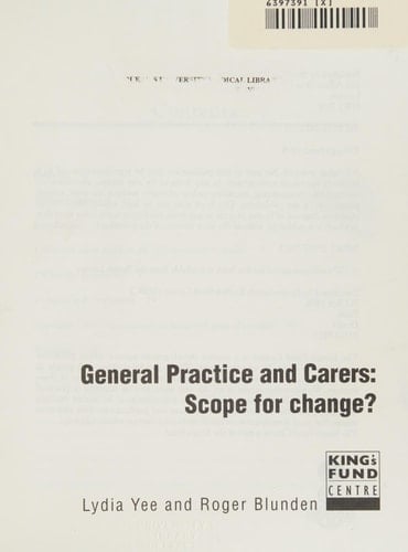 General Practice and Carers