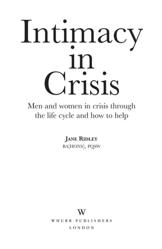 Intimacy in Crisis
