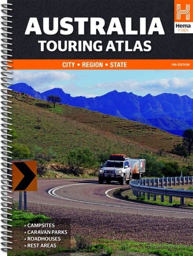 Australia Touring Atlas City, Region, State