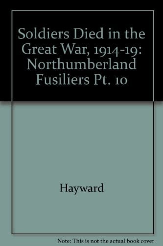 Soldiers Died in the Great War, 1914-19