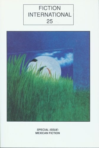 Fiction International, 25 Special Issue-- Mexican Fiction