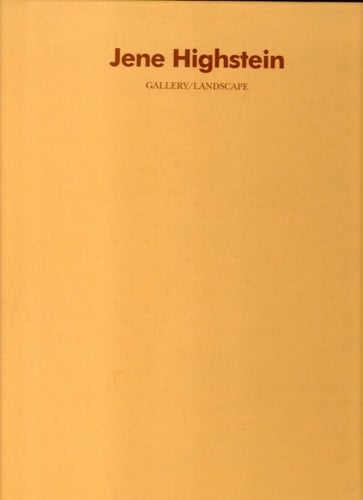 Jene Highstein Gallery/landscape