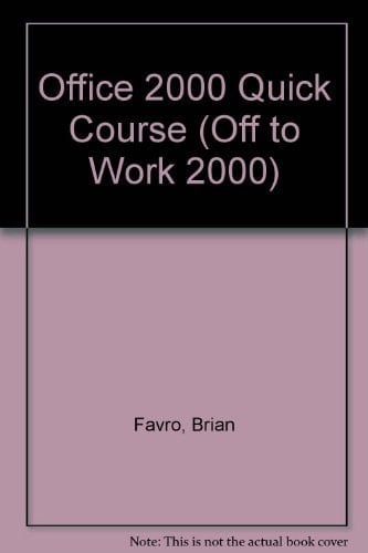 Office 2000 Quick Course