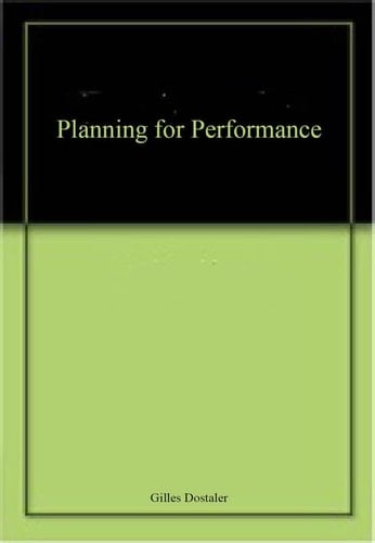 Planning for Performance Guide to Strategic Management