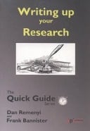 Writing Up Your Research for a Dissertation Or Thesis