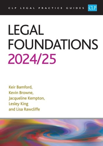 Legal Foundations 2024/25