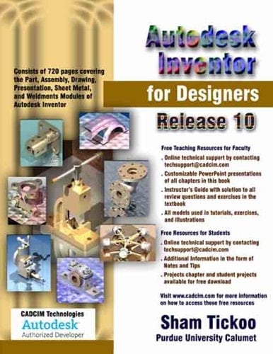 Autodesk Inventor for Designers, Release 10