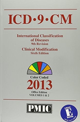Pmic ICD-9-CM 2013 Vols 1&2, Office Edition - Color Coded