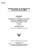 Worldwide Threats to the Homeland : ISIS and the New Wave of Terror