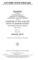 Icann Generic Top-Level Domains (Gtld)