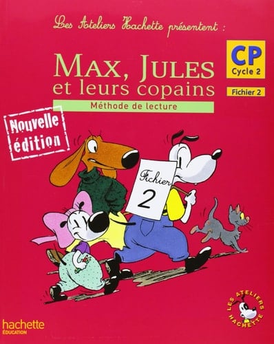 Max, Jules et leurs copains méthode de lecture, CP, cycle 2, fichier 2