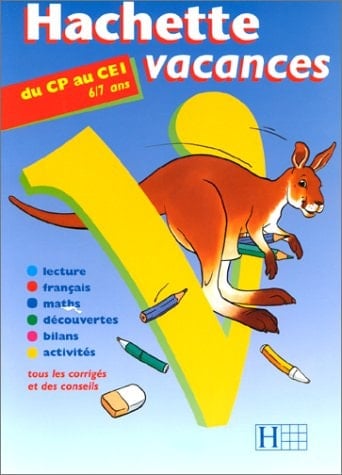 Hachette Vacances Du Cp Au Ce1. Edition 1999