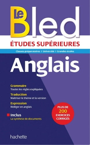 Bled Sup Anglais