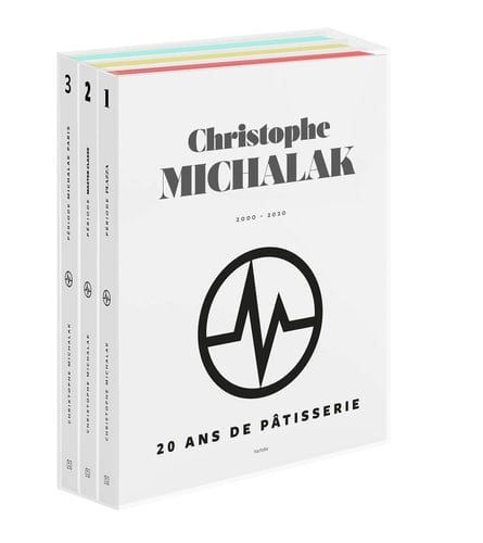20 ans de pâtisserie Coffret en 3 volumes : Epoque Plaza Athénée, Epoque Master Class, époque Michalak Paris