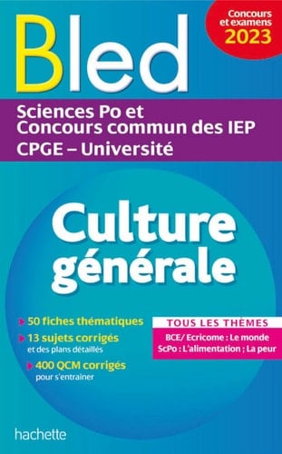Bled Supérieur - Culture générale, examens et concours 2023 - Ebook epub