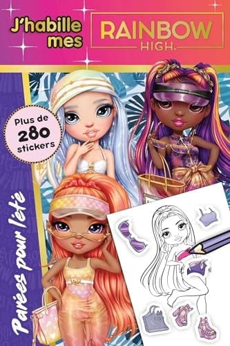 Parées pour l'été Plus de 280 stickers