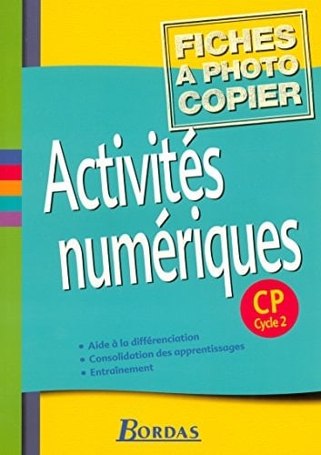Activités numériques CP Cycle 2 Fiches à photocopier