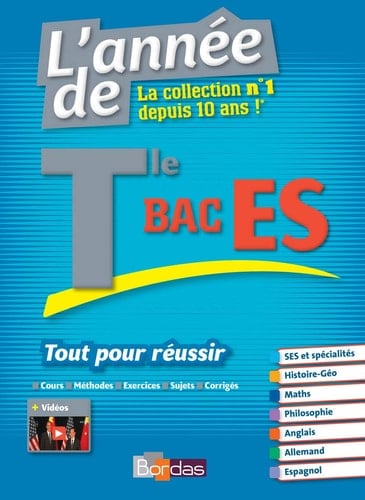 L'année de Tle Bac S