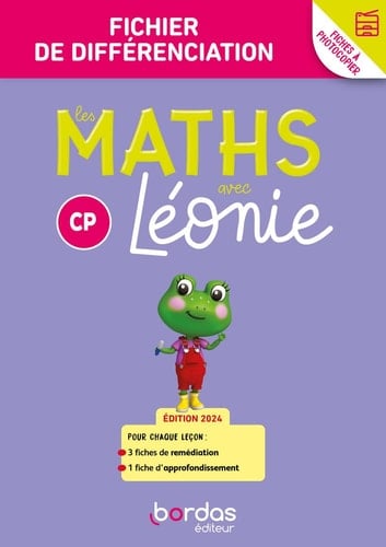 Les maths avec Léonie CP Fichier de différenciation