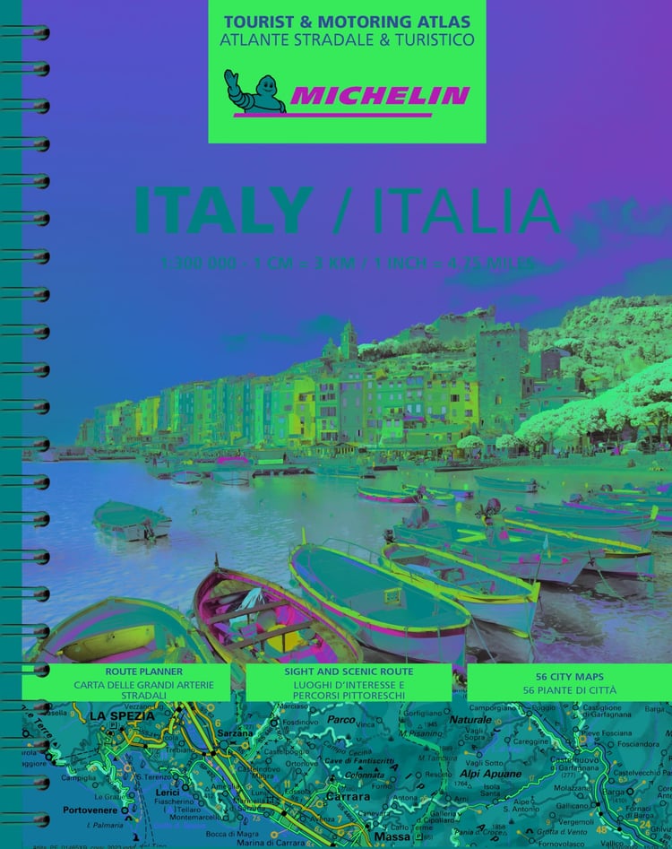 Michelin Italy Road Atlas