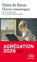 OEuvres romanesques (Agrégation 2026 - Édition préscrite)