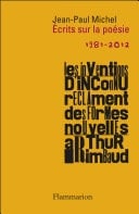 Ecrits sur la poésie 1981-2012
