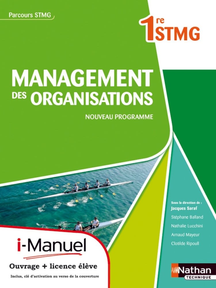 Management des organisations 1re STMG