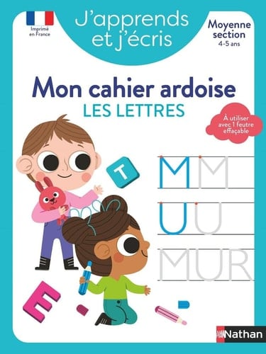 Mon cahier ardoise Les lettres MS
