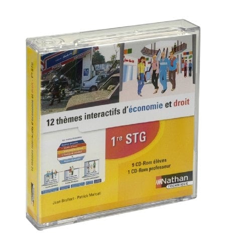 Boitier 12 Themes Int Éco Droit (10 CD)