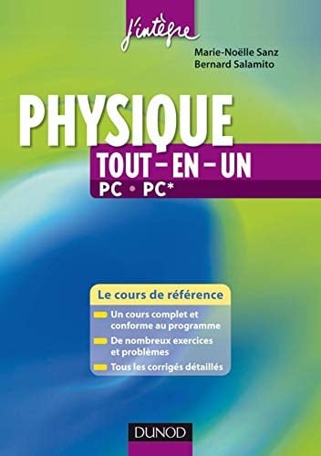 Physique tout-en-un PC, PC* Le cours de référence