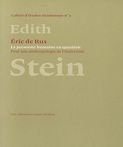La personne humaine en question (Epiphanie) (French Edition)