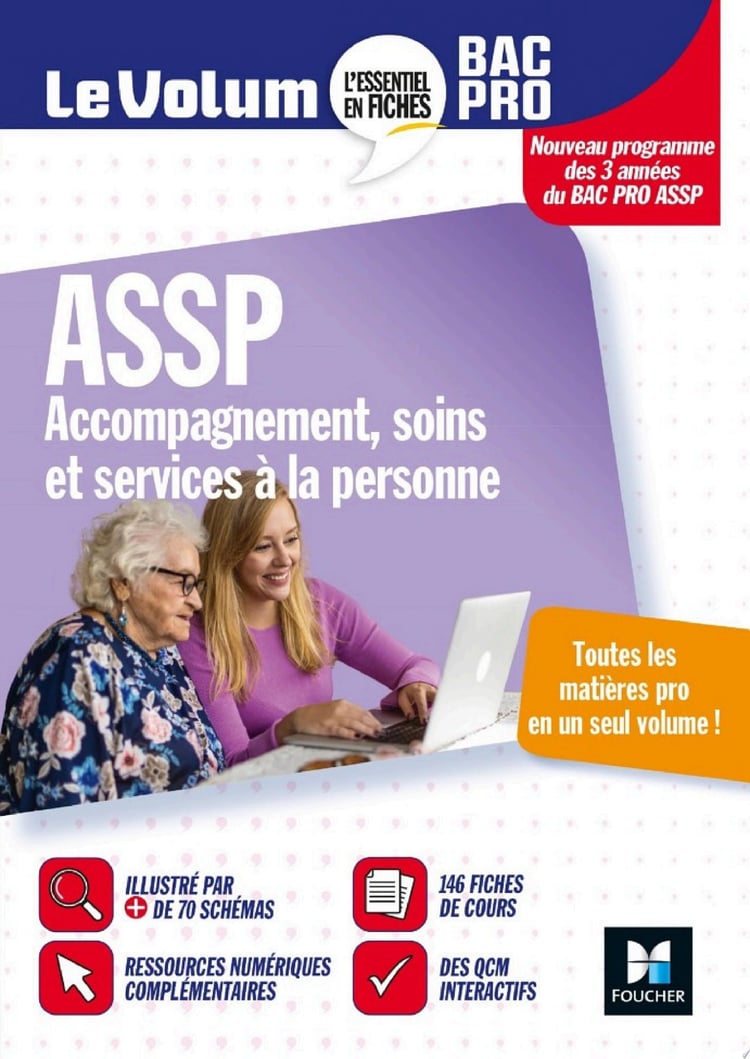 Le Volum' Bac pro - ASSP - Accompagnement, soins et services à la personne - Révision entraînement