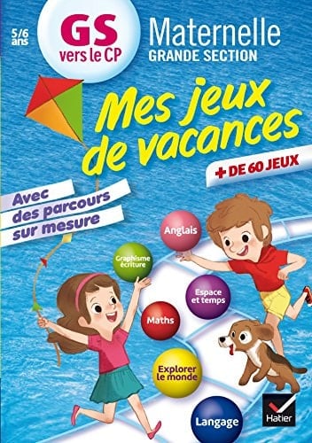 Mes jeux de vacances GS vers le CP