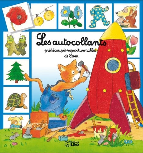 Le rêve de Sam les autocollants prédécoupés repositionnables de Sam
