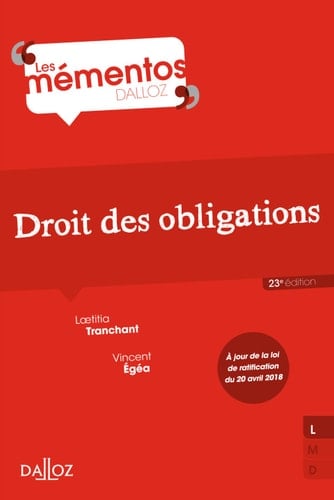 Droit civil. Les obligations