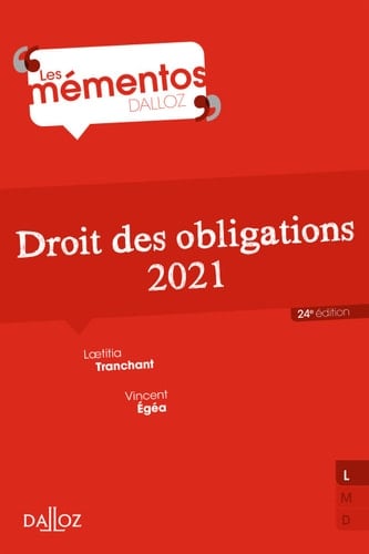 Droit des obligations - 24e ed.