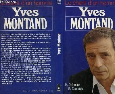 Le chant d'un homme Yves Montand