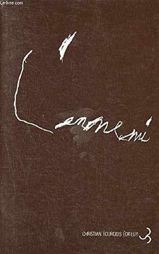 ENNEMI 1984 ITALIANISMES.