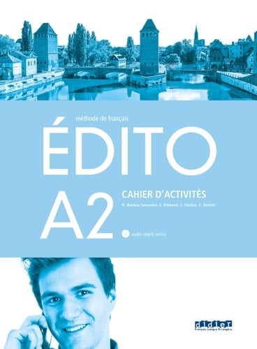 Edito A2 Santillana grand format - cahier + cd