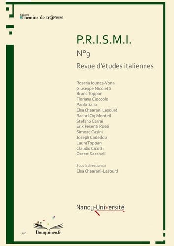Sempre ai confini del verso dispatri poetici in italiano