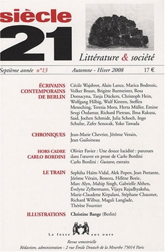 Ecrivains contemporains de Berlin
