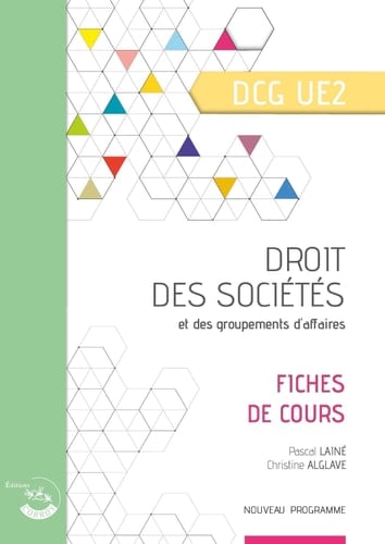Droit des sociétés et des groupements d'affaires DCG UE2 Fiches de cours