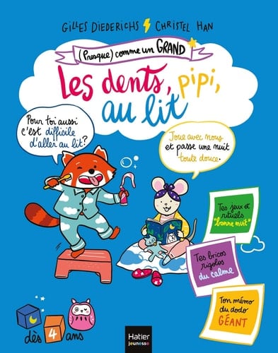 Les dents, pipi, au lit ! Avec 1 mémo géant à fabriquer