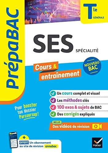 SES Tle générale (spécialité)