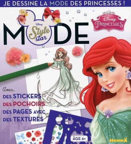 Je dessine la mode des princesses ! Ariel