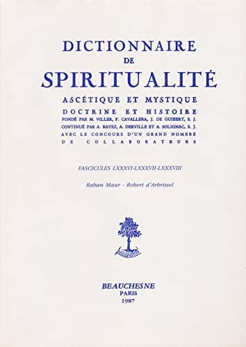 Dictionnaire de spiritualité ascétique et mystique doctrine et histoire. Savonarola-Spiritualité