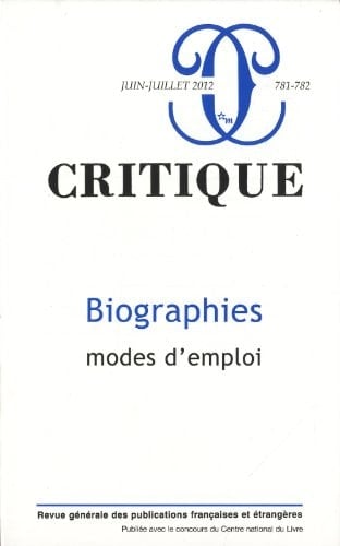 Biographies modes d'emploi