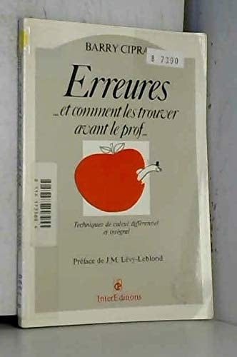 Erreures ...et comment les trouver avant le prof...